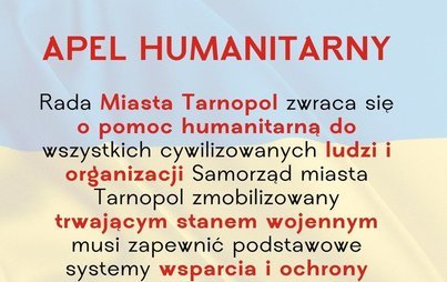 Zdjęcie do Pomoc dla Tarnopola