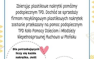 Zdjęcie do Zbieramy nakrętki