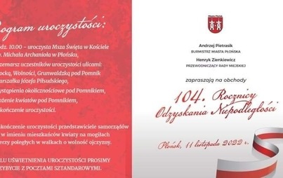 Zdjęcie do Obchody Dnia Niepodległości