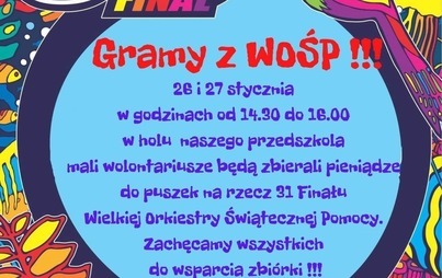 Zdjęcie do Wielka Orkiestra Świątecznej Pomocy