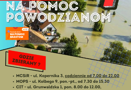 Zdjęcie do Pomoc dla powodzian